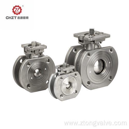 High-Platform Flanged Ultra-Thin Ball Valve